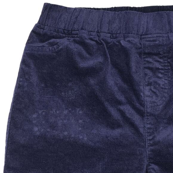 Umgee Pants Womens Large Navy Blue Flare Elastic Waist Pull On - Picture 3 of 13